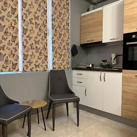 Daire Centre Stylish With Private Backyard *