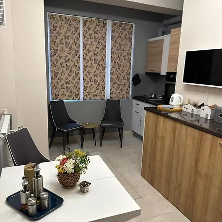 Centre Stylish With Private Backyard Daire